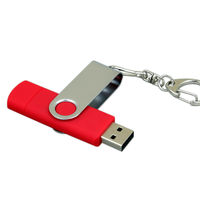 OTG Флешка USB OTG Flash drive Красного цвета оптом