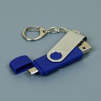 Купить OTG Флешку USB OTG Flash drive Синего цвета 