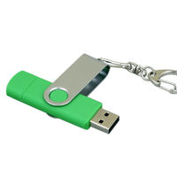 OTG Флешка USB OTG Flash drive Зеленого цвета оптом