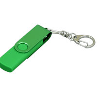 OTG Флешка USB OTG Color Зеленого цвета оптом