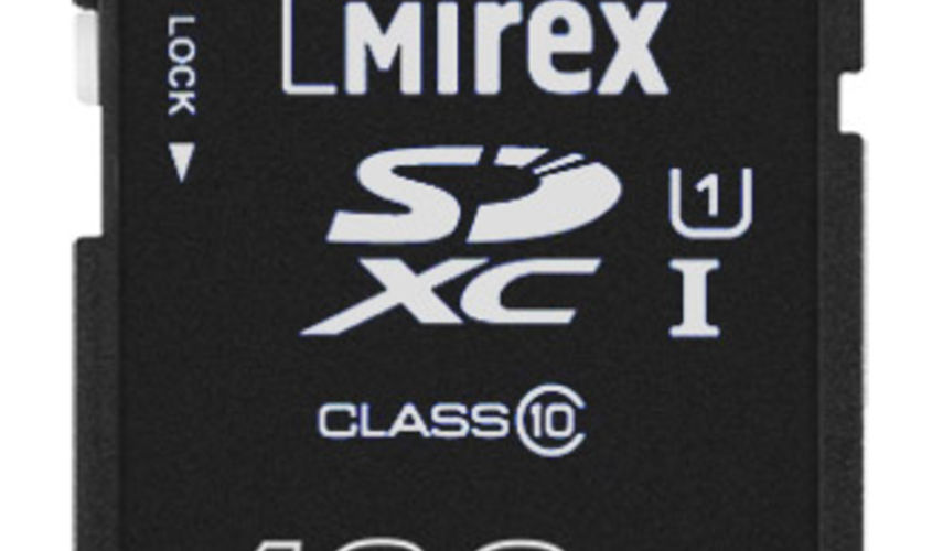 Купить SDXC MIREX UHS-I 128 Гб