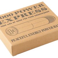 Внешний аккумулятор 3000 Power Express PB021 под печать логотипа 