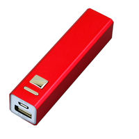 Универсальное зарядное устройство Power Bank Charge красного цвета PB007 