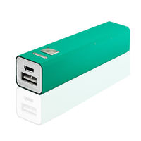Универсальное зарядное устройство Power Bank Charge зеленого цвета PB007