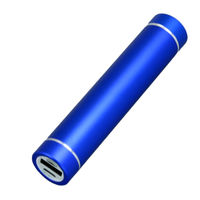 Универсальное зарядное устройство Power Bank с Фонариком синего цвета