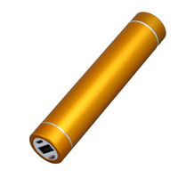 Универсальное зарядное устройство Power Bank с Фонариком желтого цвета купить