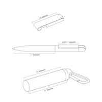 Набор ручка и флешка Jupiter 3 предмета с зарядным устройством Minty N014 под печать 