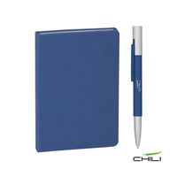 Набор ручка и блокнот Сицилия N020 покрытие soft touch оптом