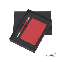 Набор ручка и блокнот Сицилия N020 покрытие soft touch под нанесение 