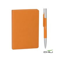 Набор ручка и блокнот Сицилия N020 покрытие soft touch под печать