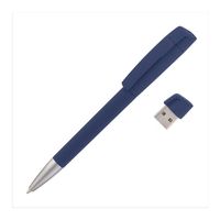 Ручка металлическая шариковая с флеш-картой USB 16GB TURNUSsoftgrip M 