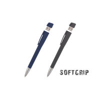 Ручка металлическая шариковая с флеш-картой USB 16GB TURNUSsoftgrip M оптом