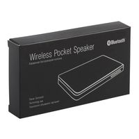 Портативная беспроводная колонка Pocket Speaker PWS120 под нанесение 