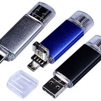 Флешка Twist 3 в 1 с разъёмами Type-C, Micro USB и обычным USB MT105K в наличии