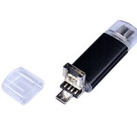 Флешка Twist 3 в 1 с разъёмами Type-C, Micro USB и обычным USB MT105K в наличии