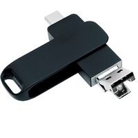 Многофункциональная OTG Флешка с разъемом USB, micro-USB и Type C