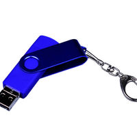 Именная флешка с тремя разъемами Type-C, USB и Micro USB Color c гравировкой