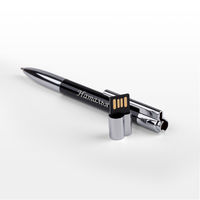 Флешка ручка в подарок с именной гравировкой для класса
