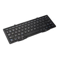 Портативная bluetooth-клавиатура c чехлом BK FK-01-2