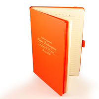 Именной ежедневник для учителя Chameleon iE1701266 оранжевый под нанесение