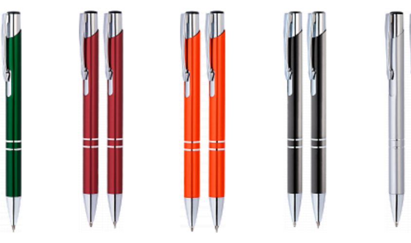 Набор ручка и карандаш в подарок классу с именной гравировкой P1004V