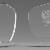 Награды в виде щита с индивидуальной гравировкой заказать в Москве