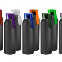 Бутылки для воды заказать с нанесением логотипа VIKING BLACK  650мл. PT6142V