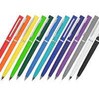 Заказать шариковую ручку EUROPA soft-touch покрытием и с нанесением логотипа