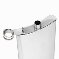 Купить фляжку для алкоголя металлическую 300 мл с гравировкой логотипа