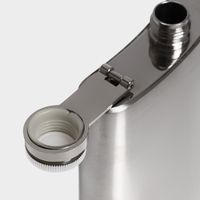 Купить фляжку для алкоголя металлическую 300 мл с гравировкой логотипа