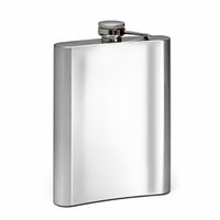 Купить фляжку для алкоголя металлическую 600 мл с гравировкой логотипа или индивидуальной гравировкой