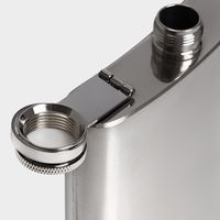 Купить фляжку для алкоголя металлическую 600 мл с гравировкой логотипа или индивидуальной гравировкой