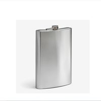 Купить фляжку для алкоголя металлическую 1920 мл с гравировкой логотипа или индивидуальной гравировкой